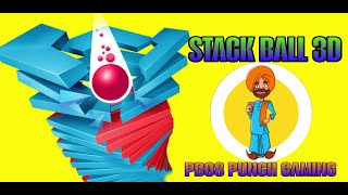 Stack Ball 3d Game Live Stream Gameplay👍with Pb08 Punch#stackball #shorts #shortsfeed #gaming #funny screenshot 3