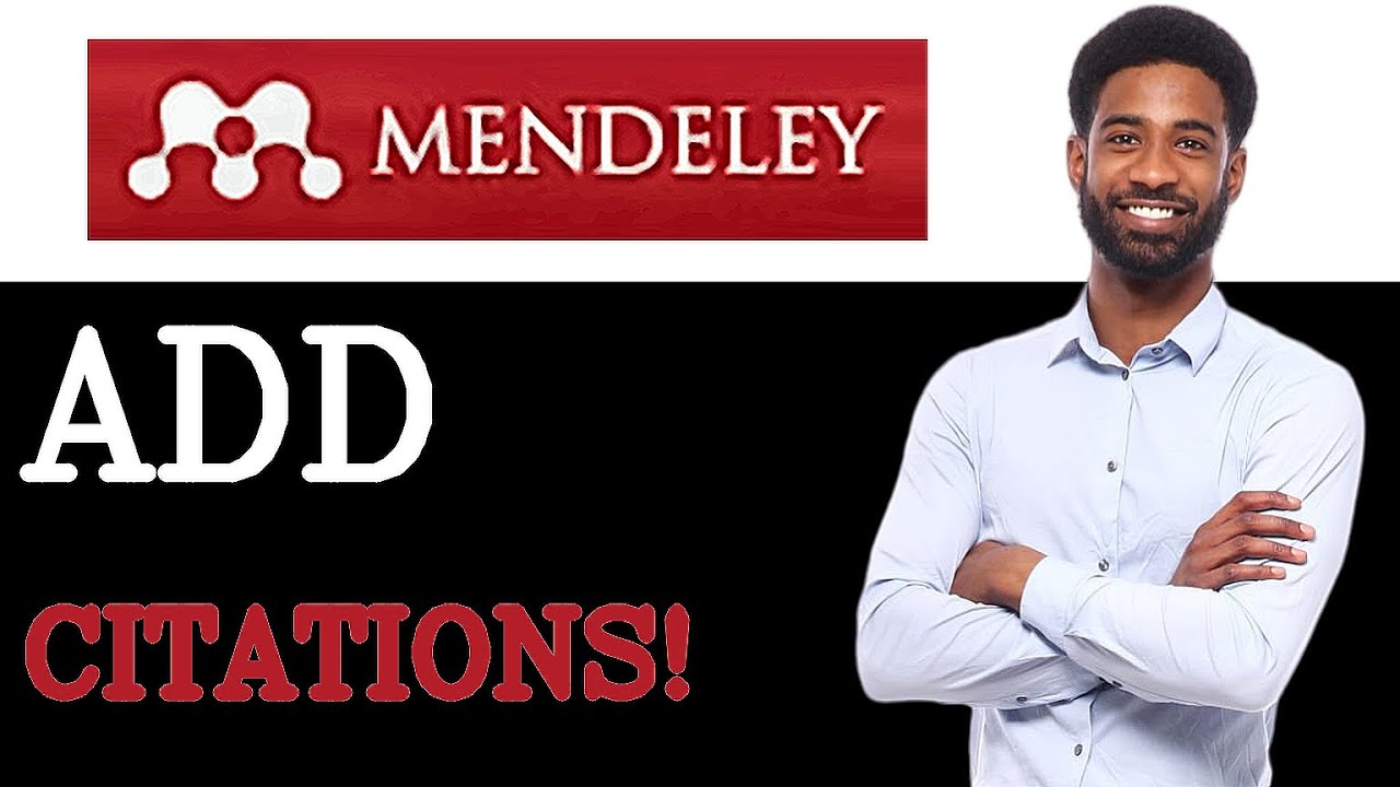Как добавить цитаты и список литературы в документ Word с помощью Mendeley (2025)