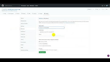 Jenkins github integration using webhook(freestyle project)