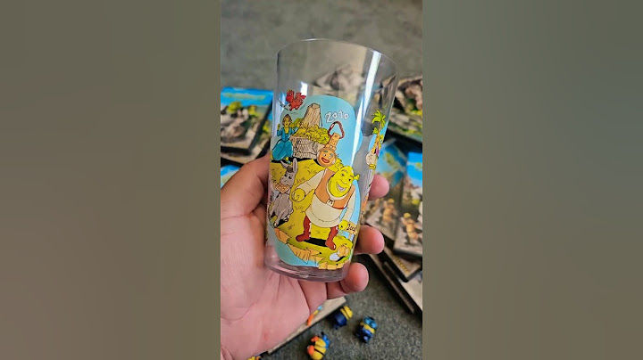 Making the McDonalds Shrek Cup #unboxing #mcdonalds #minions