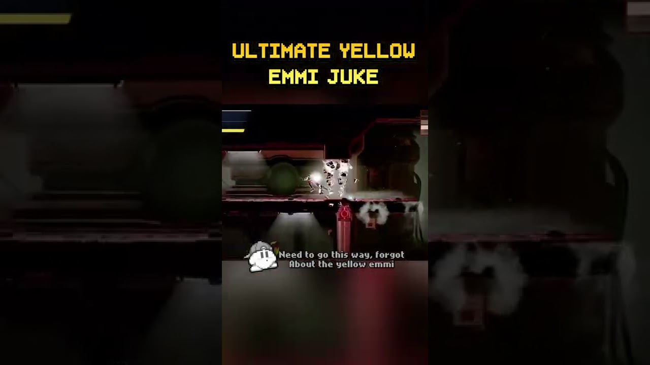 JUKING THE YELLOW EMMI IN METROID DREAD WITH STYLE