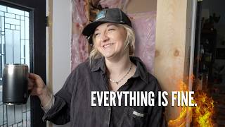 Major Updates: DIY Entryway Renovation! | Rotted Walls, Faux Beam & DIY Transom (ep 3)
