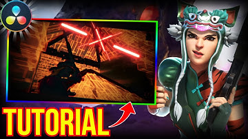 how to OVER EDIT in davinci resolve (aimbot effect, coulur corection Edit like MAXI) (free presets)