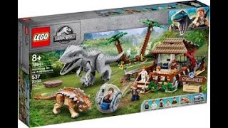 Indominus Rex Vs. Ankylosaurus, Lego Jurassic World