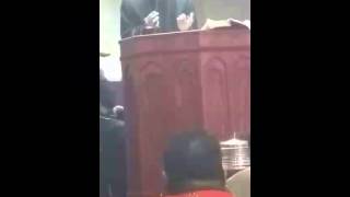 Pastor Thomas D Evans The Blood did it part 1