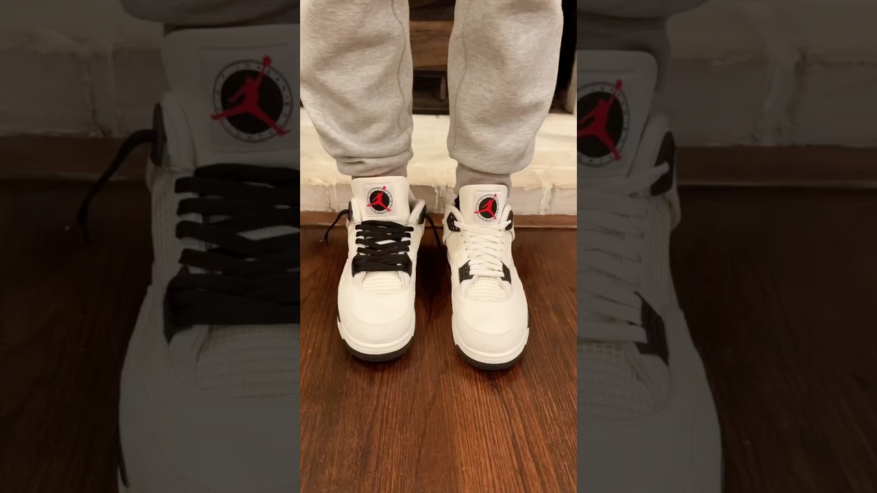 Air Jordan 4 “Flight” — On-Feet Look 🔥 | WHICH LACES YOU CHOOSING? 👀