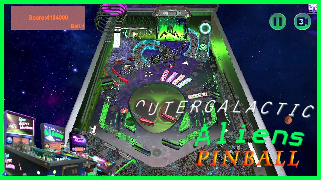Outergalactic Aliens Pinball | Gameplay & Commentary (PC)