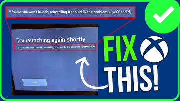 [FIXED] XBOX ERROR 0X80073D0F | Fix Xbox Home Screen Not Loading | Try Launching Again Shortly Xbox