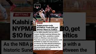 Claim Your Kalshi NBA Promo Before 76ers vs. Celtics! 💰 #NBAPlayoffs #Celtics #TheSpike