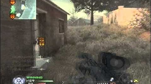The fastest ever sniper nuke - mw2