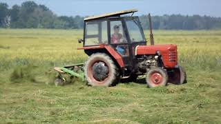 Obracení Sena Zetor 4711Dvourotorový Obracečvýrobce Neznámý
