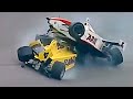 Arie Luyendyk Jr. & Mark Taylor Big Crash 2003 Infiniti Pro Texas