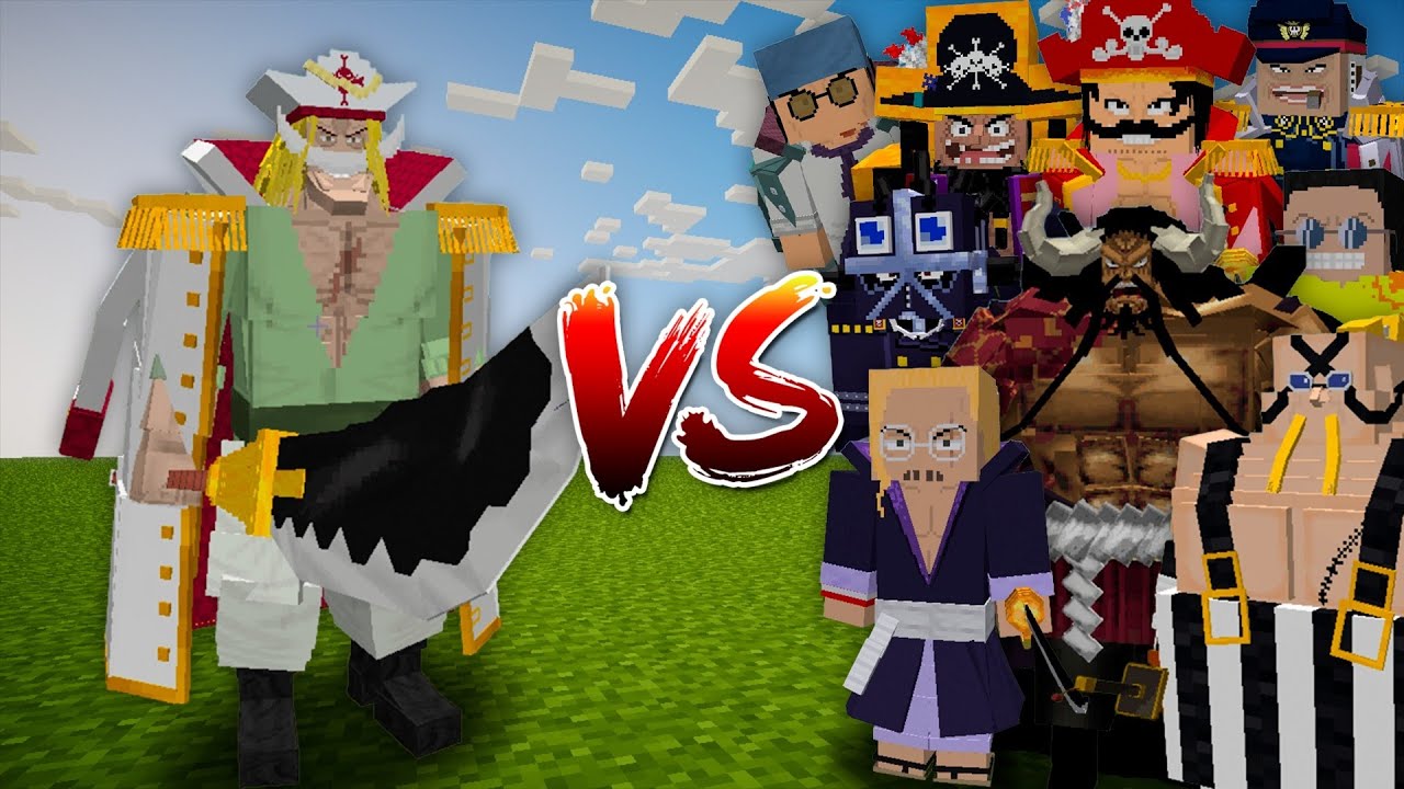 Young Whitebeard (Edward Newgate) vs All Pirate Crews in One Piece ll