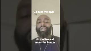 q.l guns freestyle North philly hip-hop hit the like and subscribe button