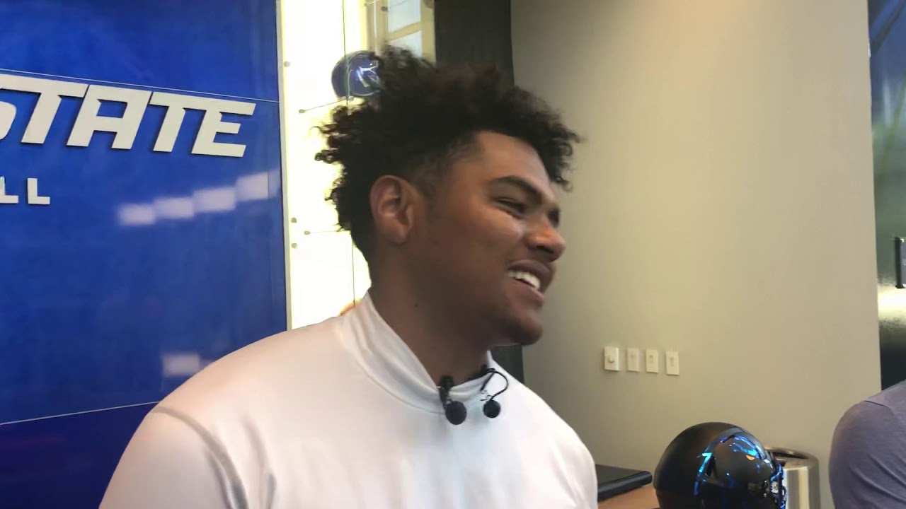 Curtis Weaver speaks to the media after Monday’s practice YouTube