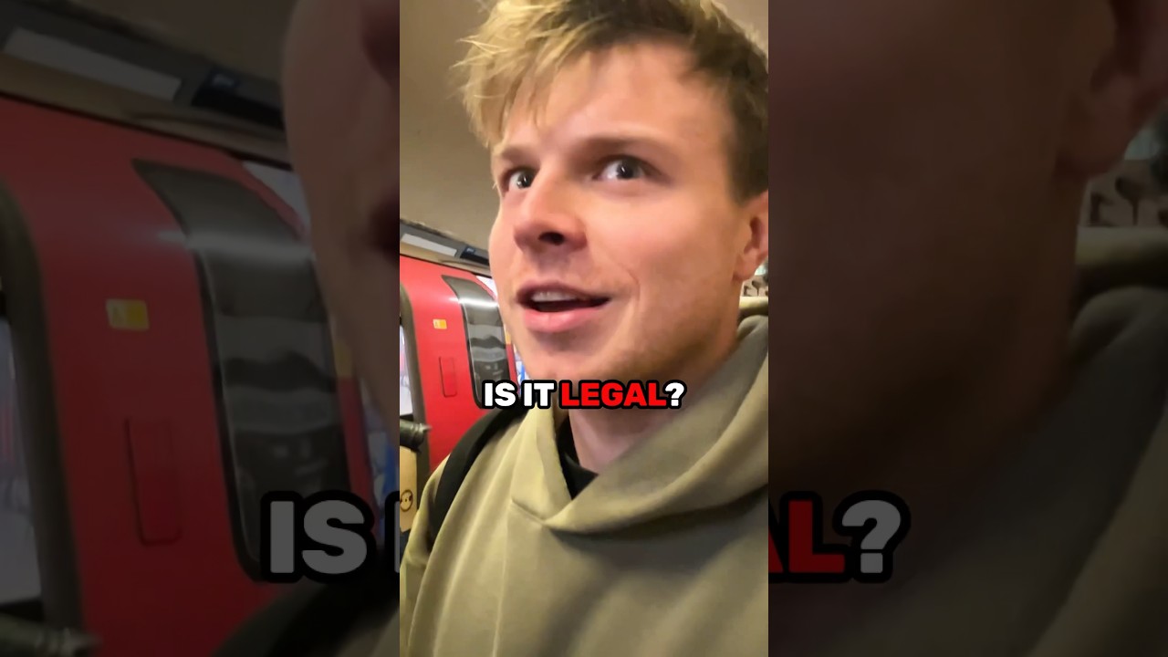 I tried London’s WEIRDEST tradition 🤯 Should it be banned? 👀 #shorts