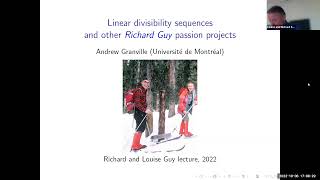 The 17th Richard and Louise Guy Lecture Series:  Richard Guy's Favorite Unsolved Problems