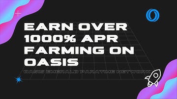 Earn over 1000% APR farming on Oasis Emerald! | Oasis Emerald Ecosystem Overview
