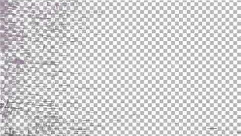 Violet Particle Tornado Transition With Alpha Channel