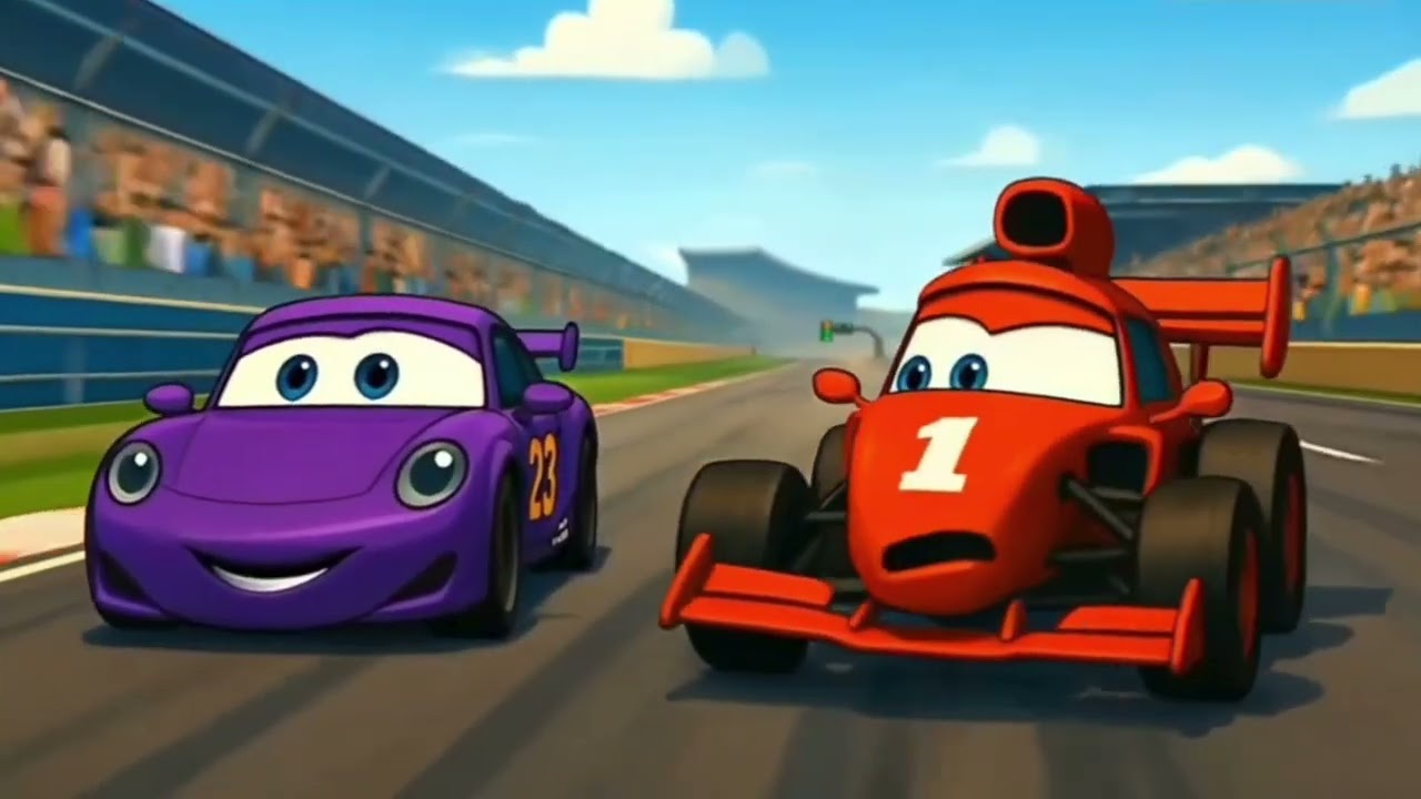 Full Speed, Full Speed! – The Little Purple Car 