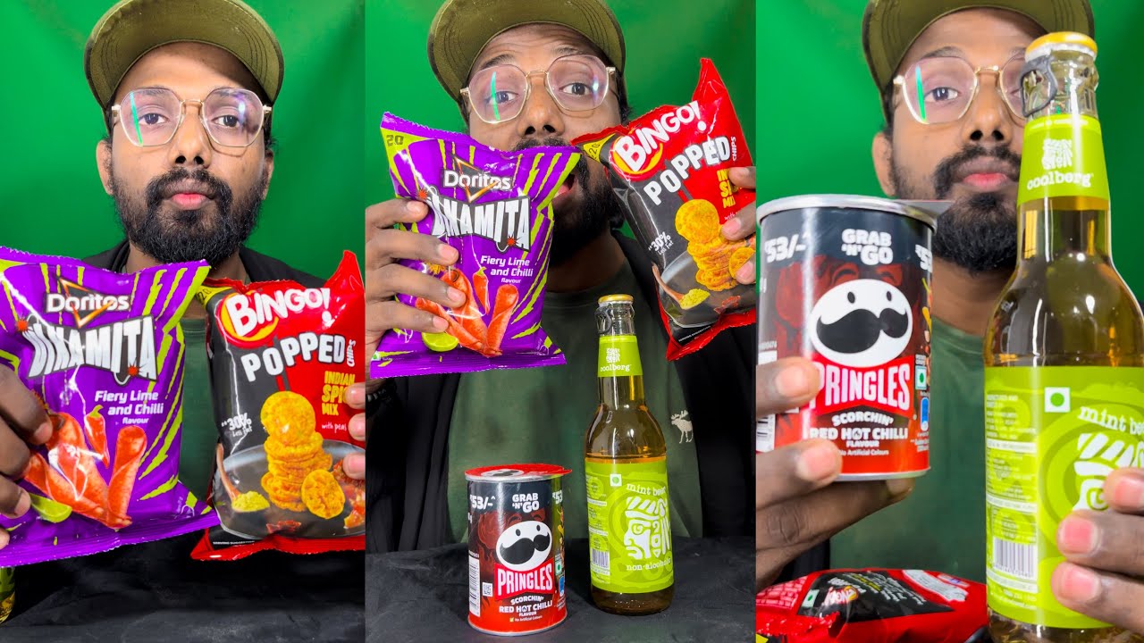 Доритос бинго лимонные острые чипсы мукбанг асмр