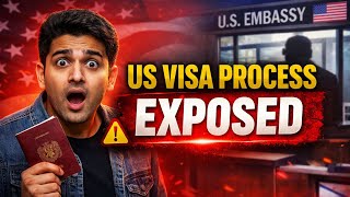 US Visa Process EXPOSED 😱🇺🇸 | What Really Happens Behind the Scenes #usvisa #usapproval #usrefusal 