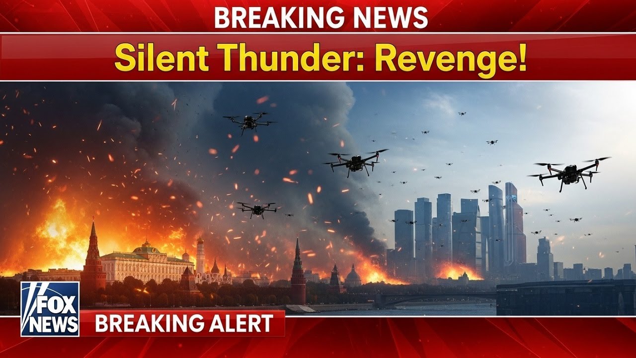 Silent Thunder—Ukraine's Drone Swarm Strikes Moscow—NATO's Silence!
