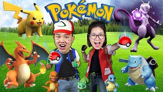 bqThanh Vlog Đi Bắt POKÉMON Mạnh Nhất Ngoài Đời Thật ???