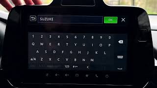 SUZUKI S-Cross - Como alterar configurações de Bluetooth