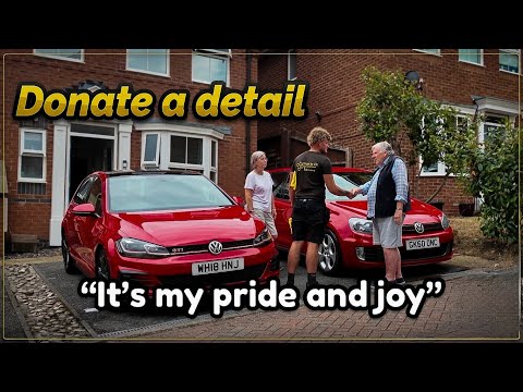 Restoring 2 Red Golf GTIs After a Family Loss | Donate a Detail