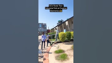 GCU Study Tour: Industrial Visit at Creative Electronics | Electric Meter Manufacturing | Lahore