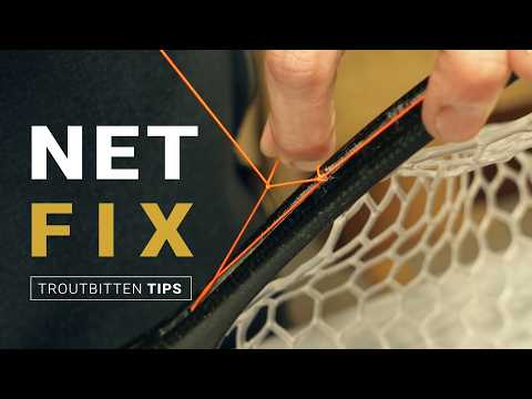 cannot put sugars on fishing net Landing Net Repair and Bag Replacement - Fishing Net Fix