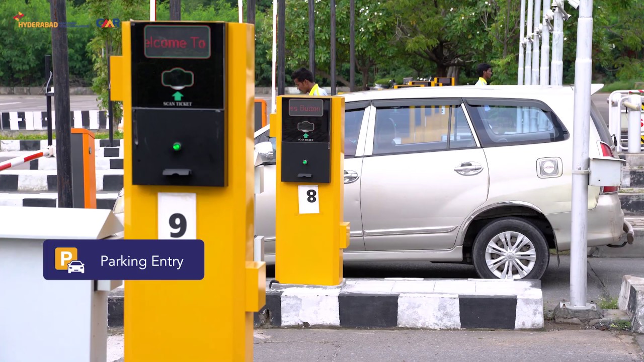 Parking at GMR RGIA made easy and effective! YouTube