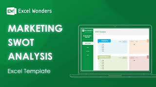 How to Elevate Your Marketing Strategy - Marketing SWOT Analysis Excel Template