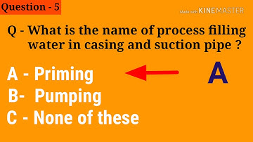 Centrifugal Pump Basics Interviews Questions for Mechanical Engineer