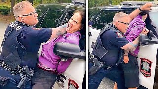 20 Minutes Of Entitled Karens Getting Arrested!
