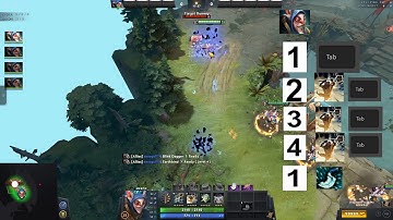 Meepo Combos № 1 : Basic Blink dagger combo