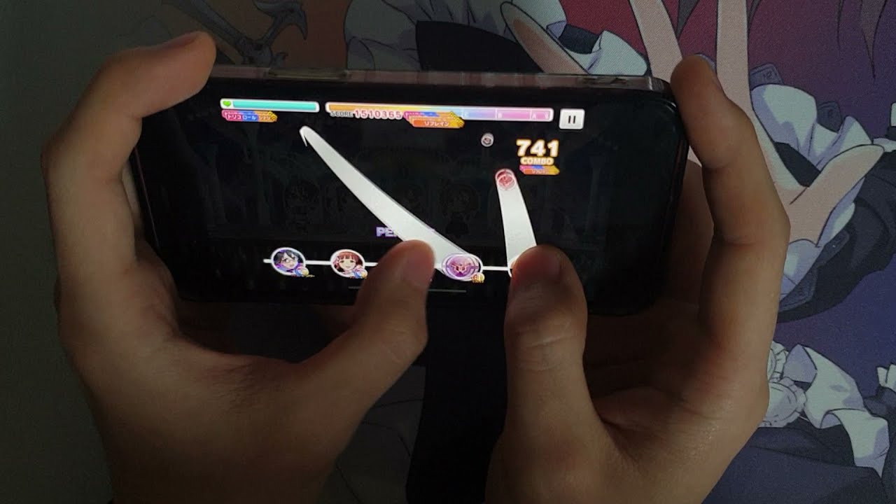 デレステ Shine Master 30 親指 All Perfect Youtube