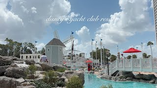 Disney's Yacht Club Resort Staycation! • Room Tour, Stormalong Bay Pool, & Epcot! • July 2025