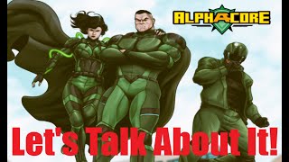 AlphaCore Comic Review!