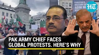 Pak Army Chief shamed in U.S and UK; Protesters fume at human rights violation I Details