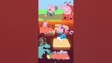 Peppa 🌻 Pig 🐷 dance song Tiles Hop EDM Rush dame tu Casito #peppapig #dametucosita