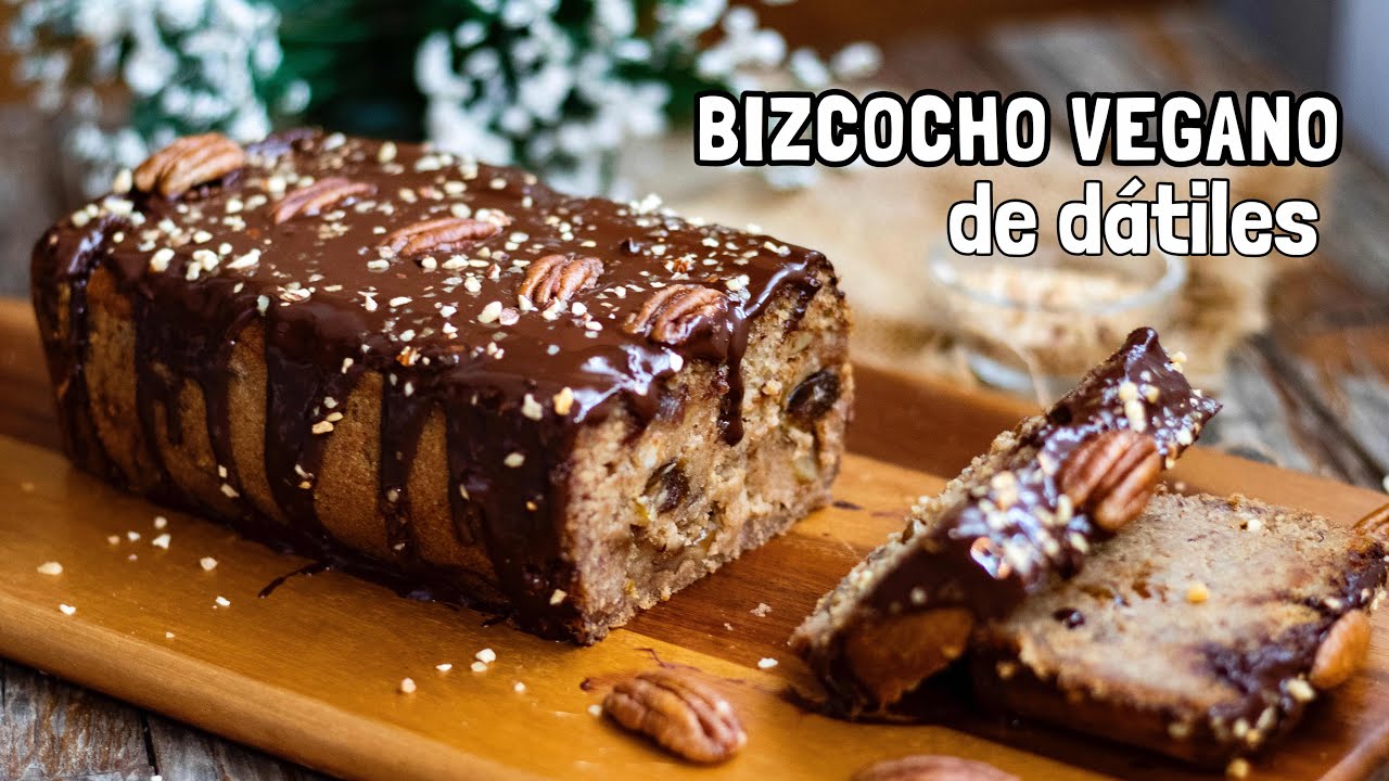 Bizcocho de dátiles VEGANO