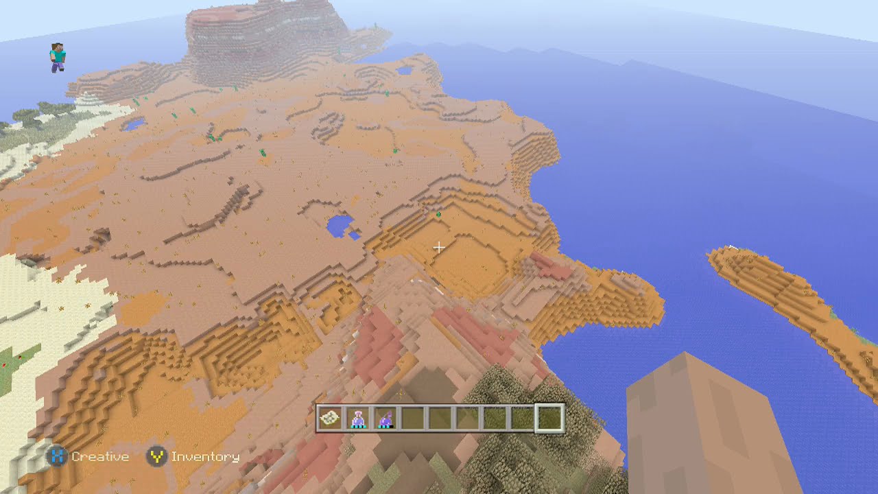 Minecraft Xbox One/PS4 TU31 Seed - HUGE Mesa Biome, 50+ Diamonds ...