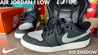 Air Jordan 1 Low KO Shadow On Feet Review