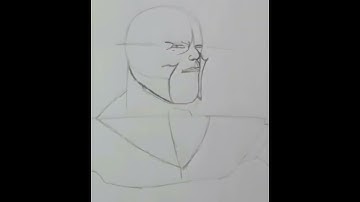 How To Draw Thanos Step By Step#Thanos Drawing Easy#Avengers Character Drawing For Beginners