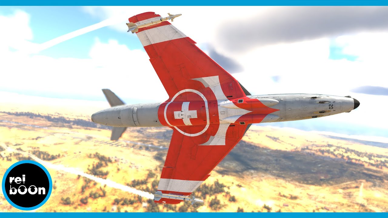 War Thunder - My Hunter F.58 experience - YouTube