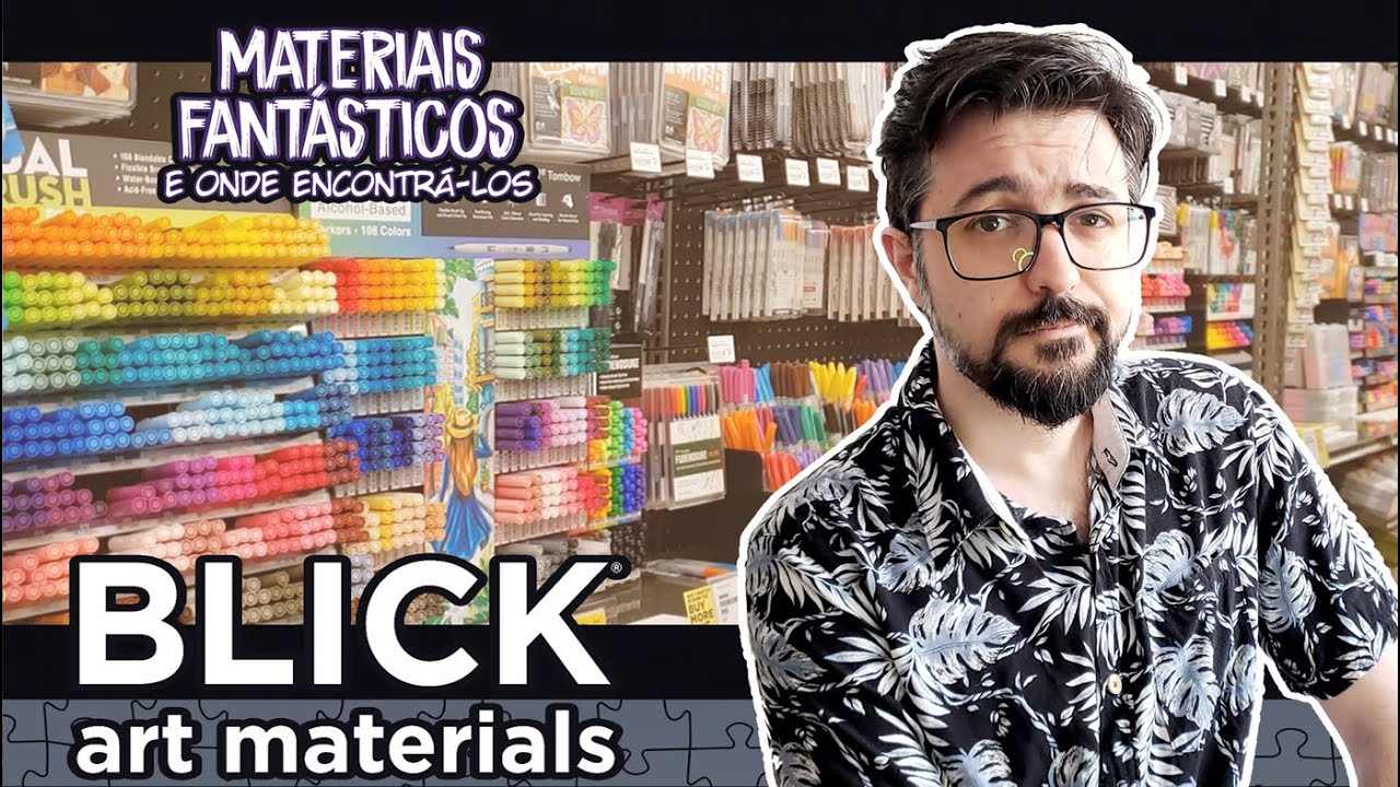 BLICK Art Materials Materiais Fantásticos YouTube