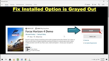 How to Fix Install Option is Grayed on Certain Apps & Games in Microsoft Store on Windows 10