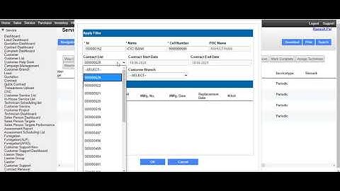 How to update component detail after contract creation in EVA ERP